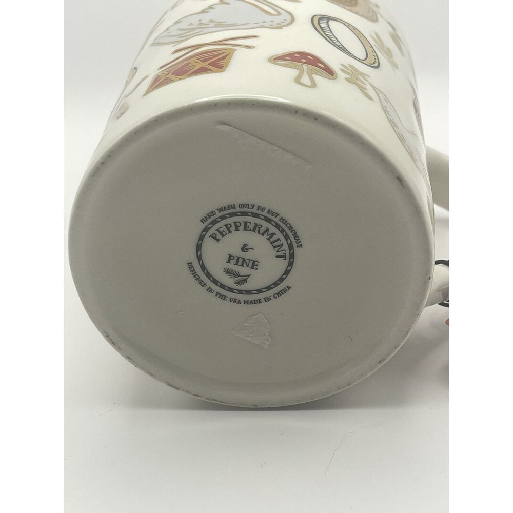 12 Days Of Christmas Mug Peppermint & Pine New Gold Accents - Picture 4 of 6
